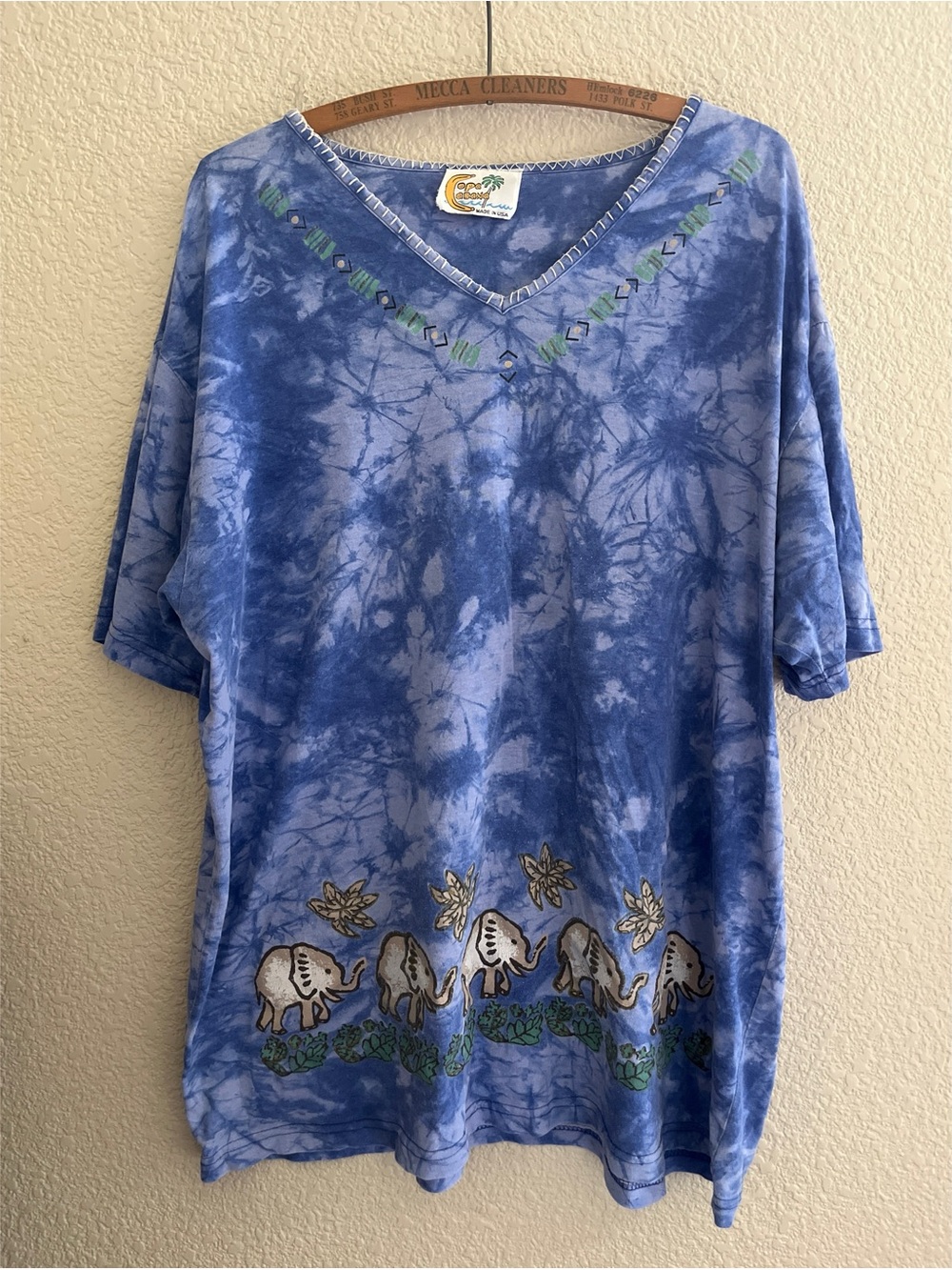 Copa Cabana Tie Dye Elephant Shirt Women’s